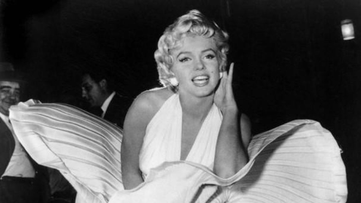 Marilyn Monroe, en la icónica fotografía planificada por Sam Shaw