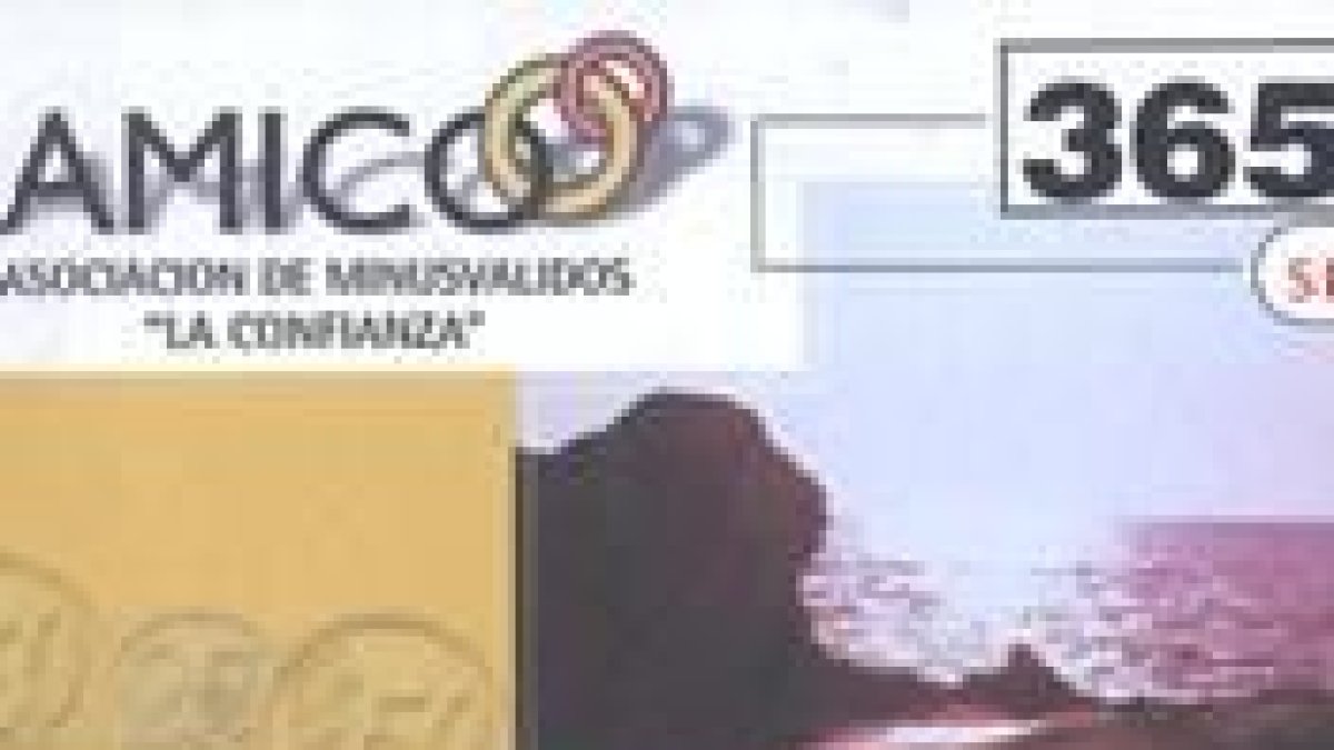 Dos boletos detrás de los cuales también está la OID, según la ONCE