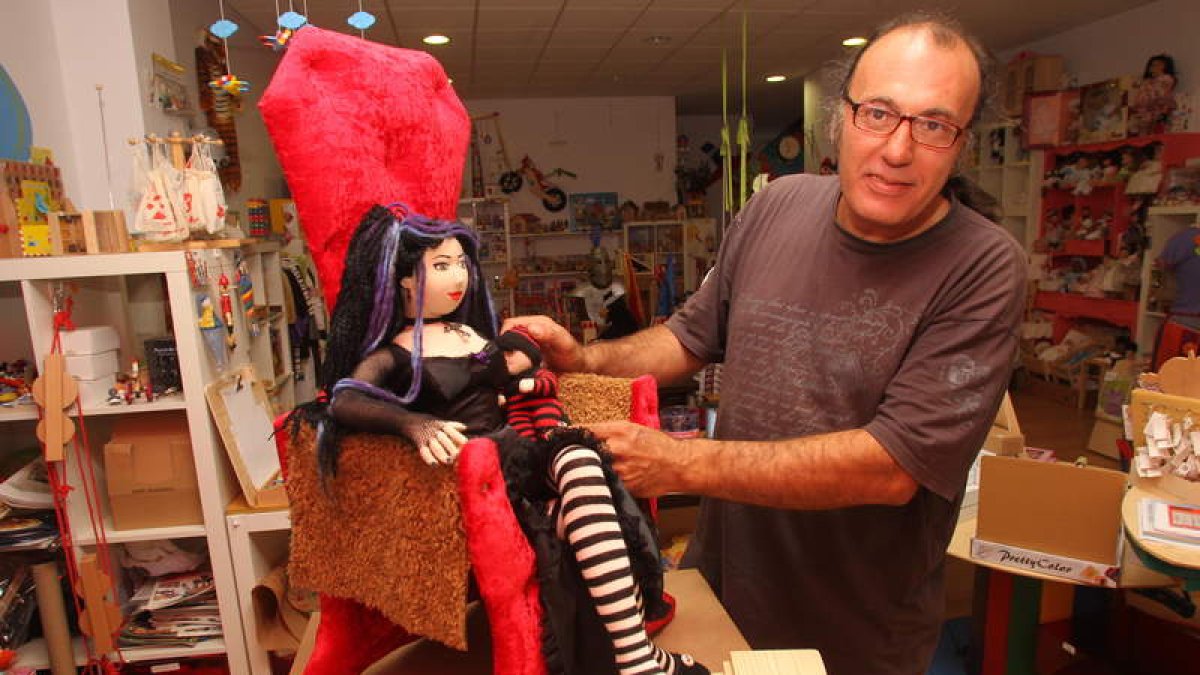 Los juguetes de madera de Antonio Barrios.