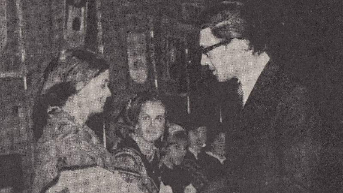 Umbral recoge en Villablino el Premio Provincia de León en 1965