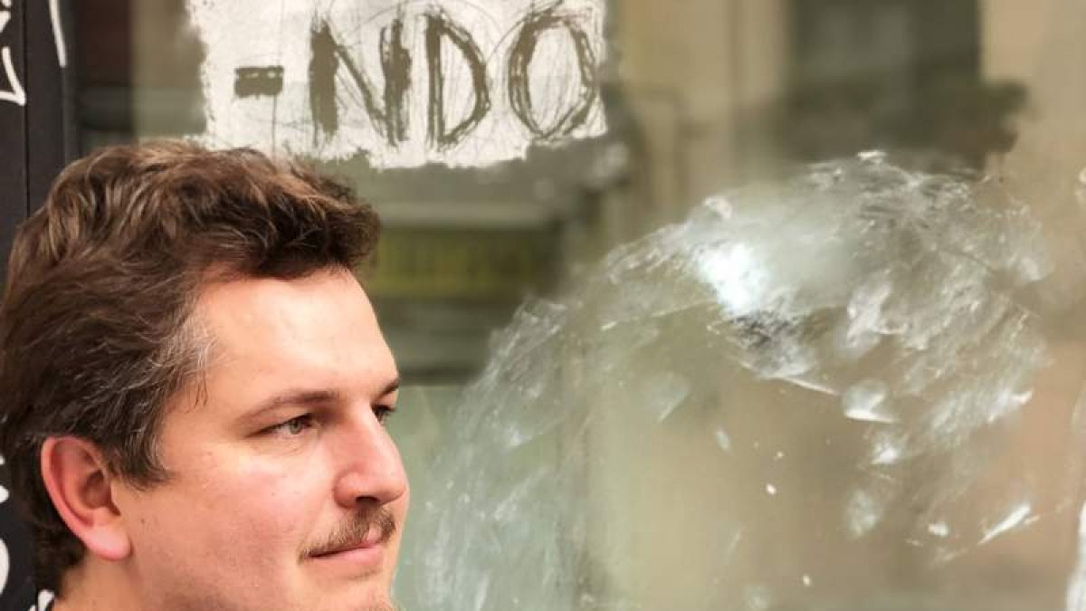 El escritor Ben Clark. FABIO DE LA FLOR