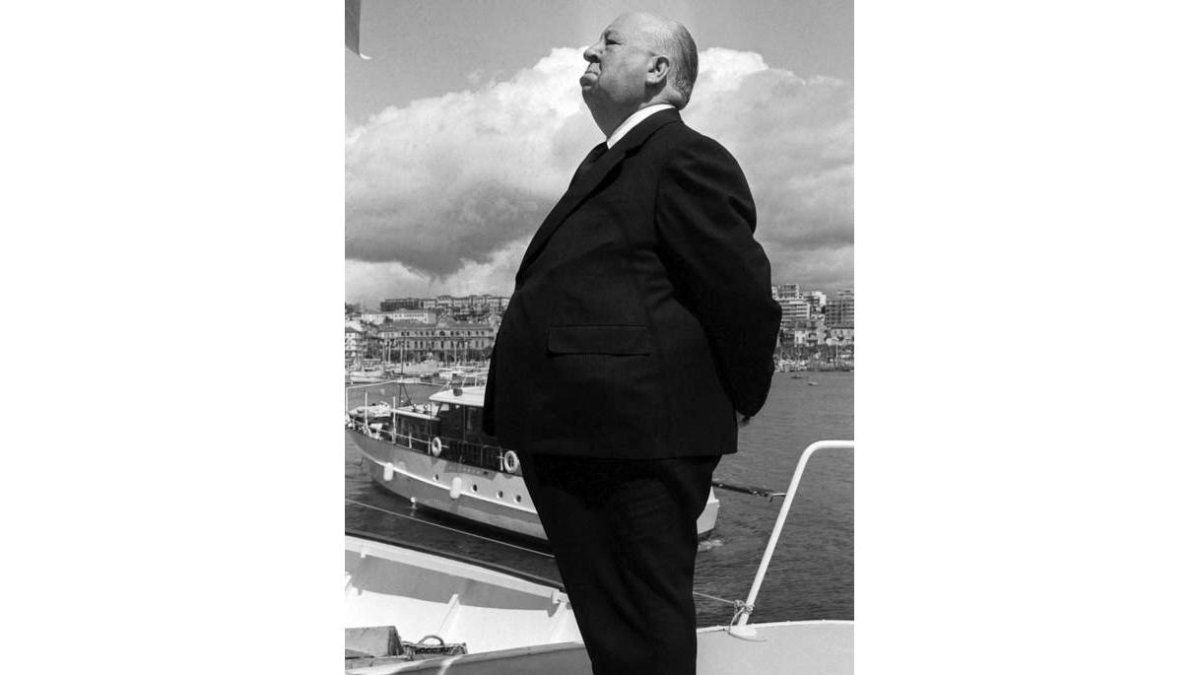 Imagen del director Alfred Hitchcok. RAPH GATTI.