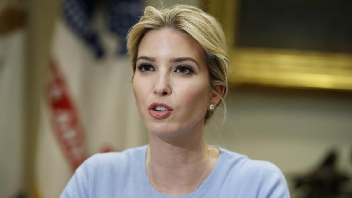 Ivanka Trump en una reunión celebrada en la Casa Blanca la pasada semana.