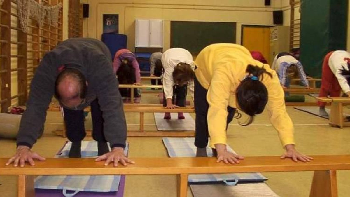 Una de las actividades deportivas municipales.