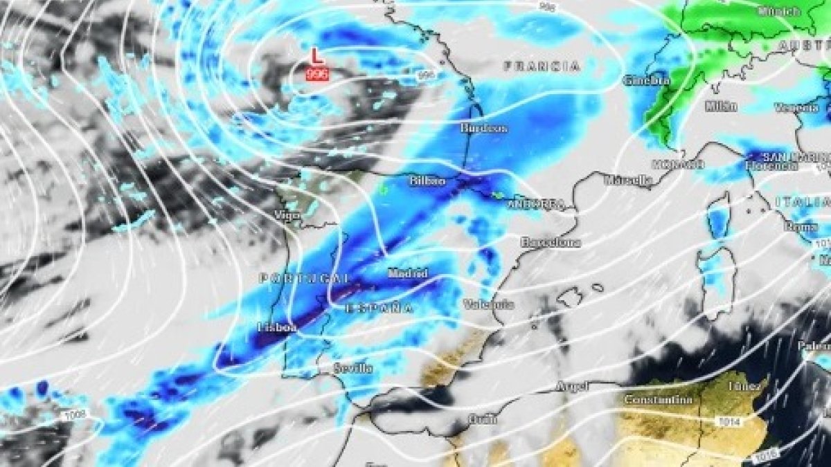 Predicción de precipitaciones en los próximos días. METEORED