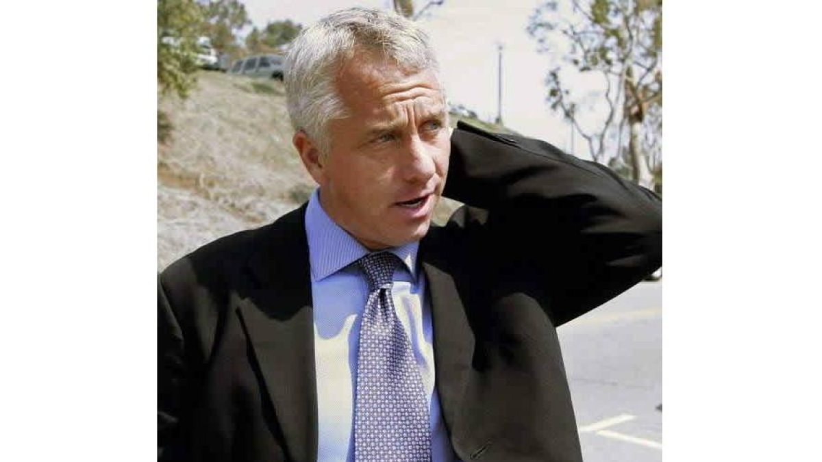 Greg Lemond, en la imagen, carga contra el presidente de la UCI.