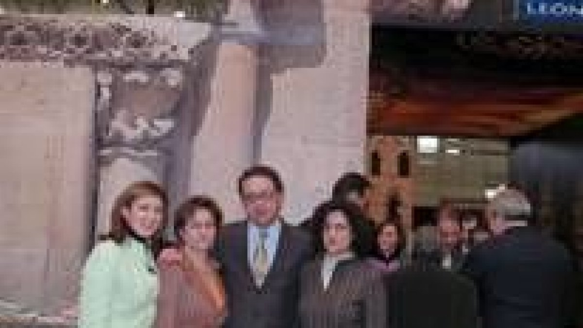 Travesí, Evelia Fernández, Chamorro y Teresa Gutiérrez en Intur