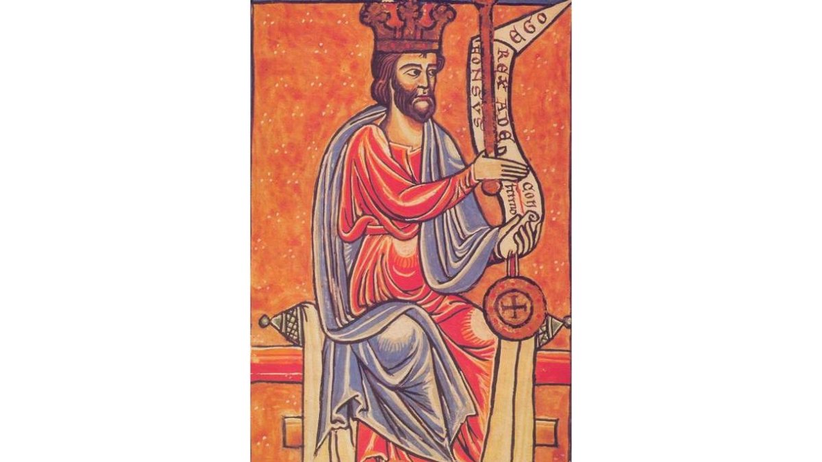 El rey leonés Alfonso V, llamado ‘el de los buenos fueros’. ARCHIVO