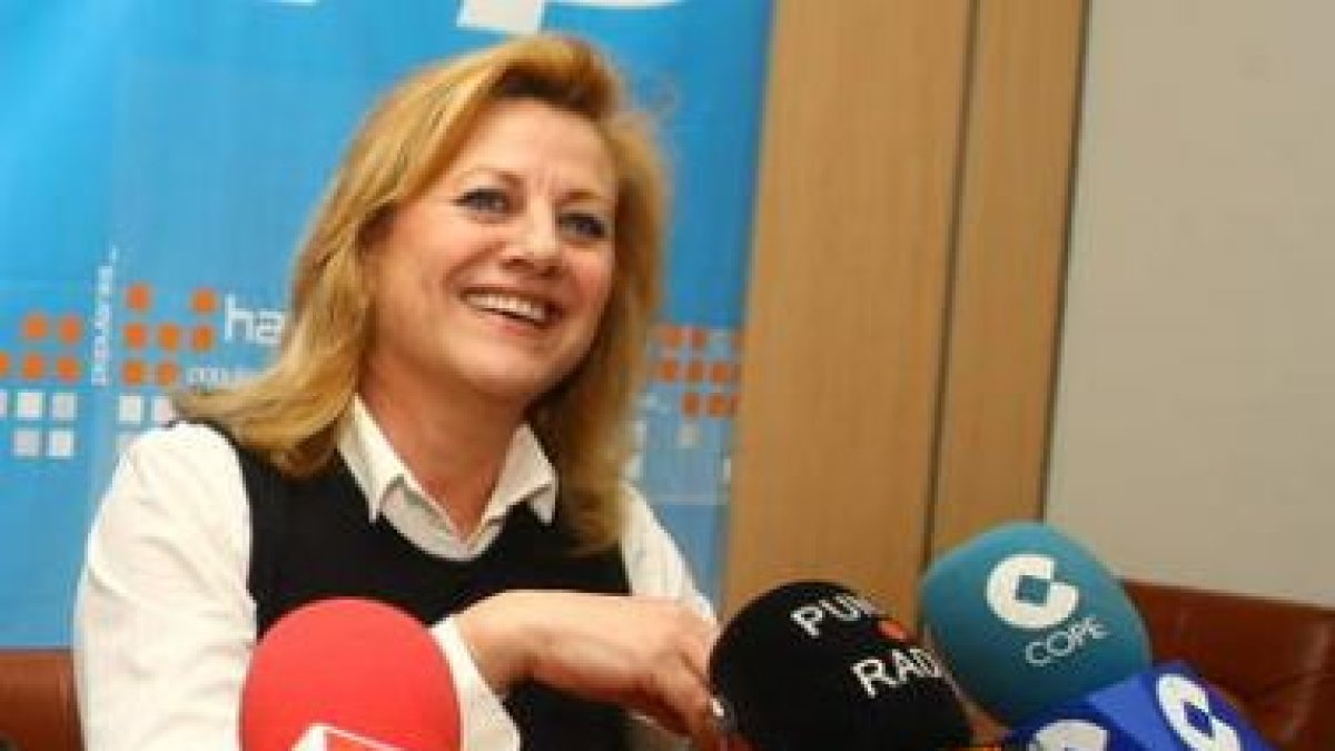La procuradora berciana del PP, Mar González Pereda, en una imagen de archivo.