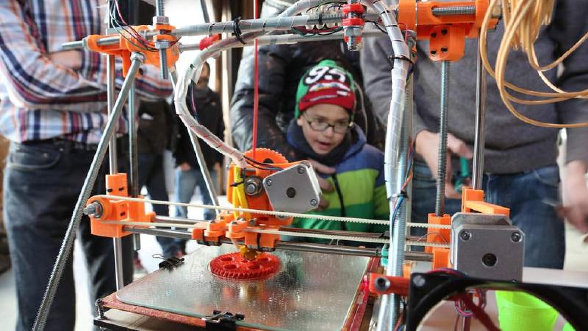 La imprensión 3D es una de las actividades estrella de estas ferias.