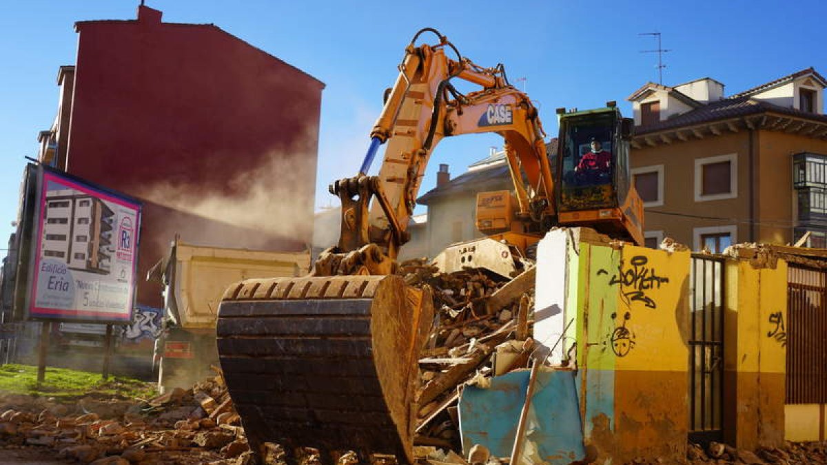 La última casa de la primera fase se terminó de tirar a finales de enero de este año. J. NOTARIO