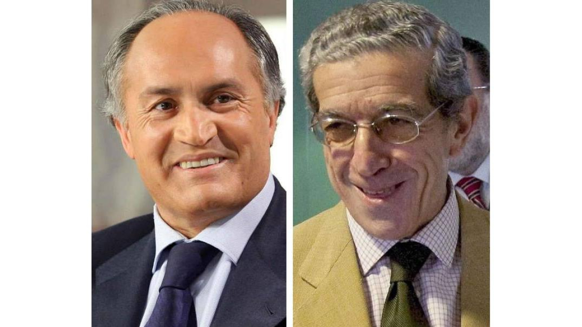 Evaristo del Canto y Braulio Medel.