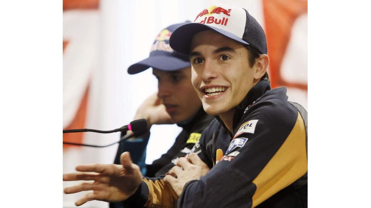 El campeón del mundo de Moto GP, Marc Márquez.
