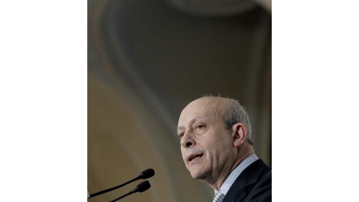 El ministro de Educación, Cultura y Deporte, José Ignacio Wert.