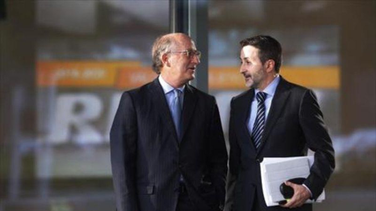 Antoni Brufau y Josu Jon Imaz, presidente y consejero delegado de Repsol.