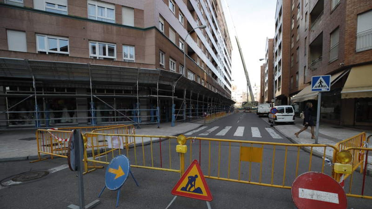 Obras en el Edificio Severo Ochoa.