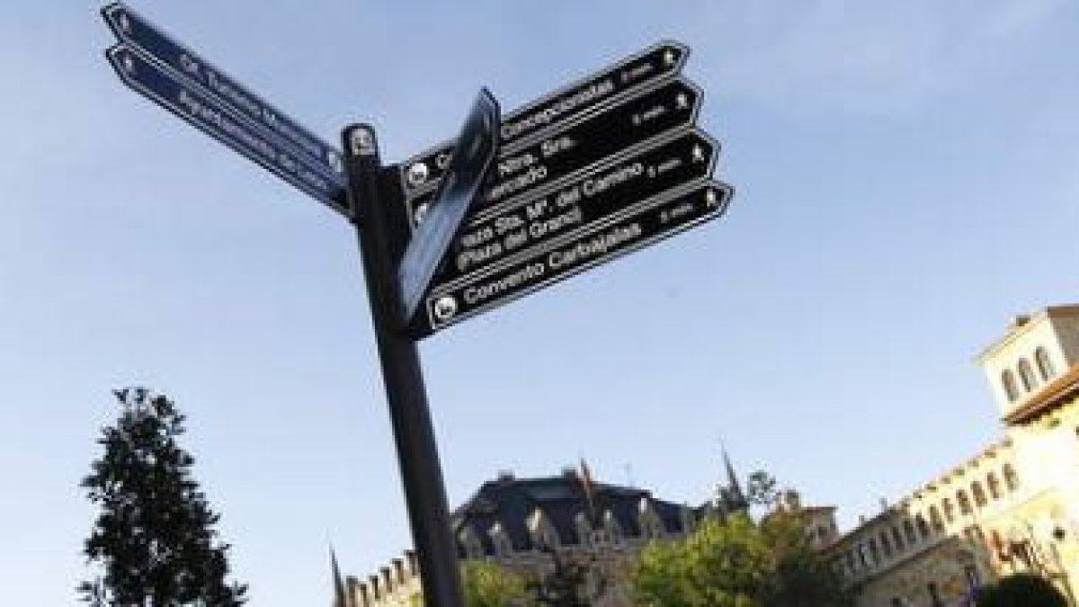 Las nuevas señales determinan la distancia y ubicación de los puntos de interés.