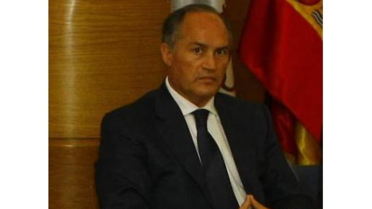 Evaristo del Canto, en un acto en el Club de Prensa.