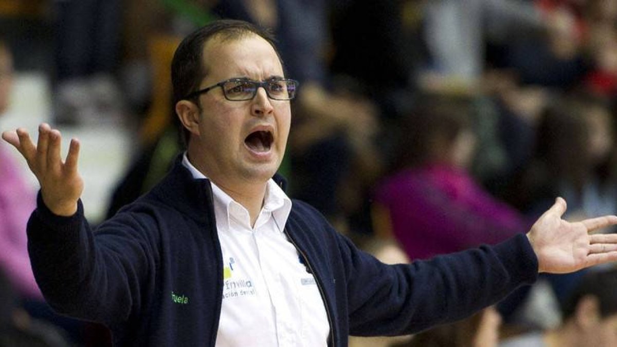 Dani Gordo, entrenador del Ademar