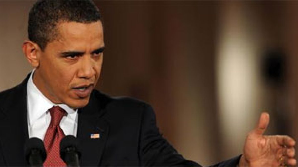 El presidente de EEUU, Barack Obama.