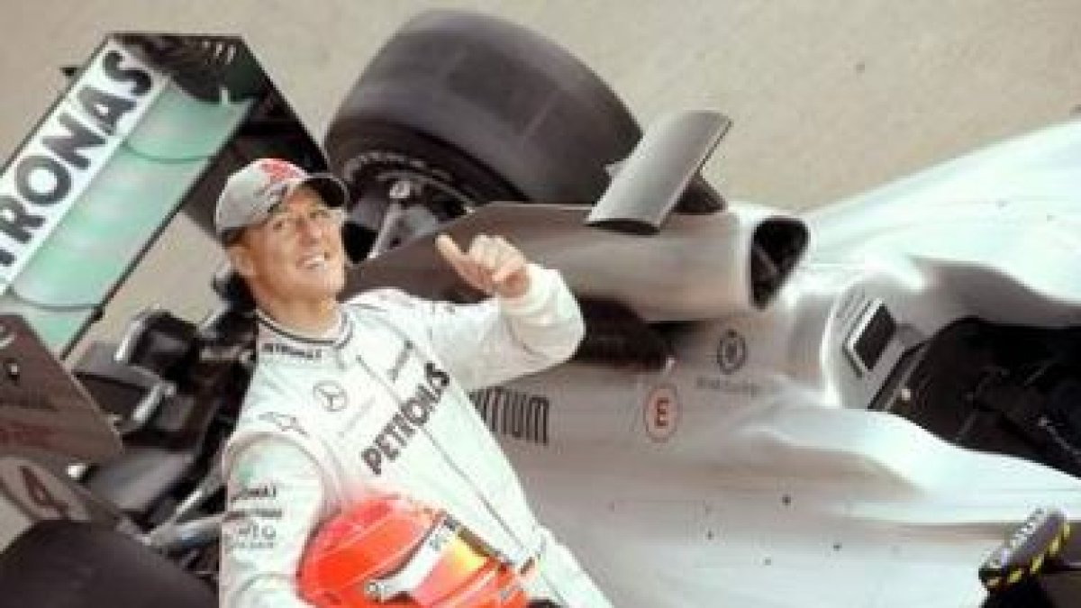 El Ferrari de Massa fue el más rápido pero el gran protagonista fue Schumacher.