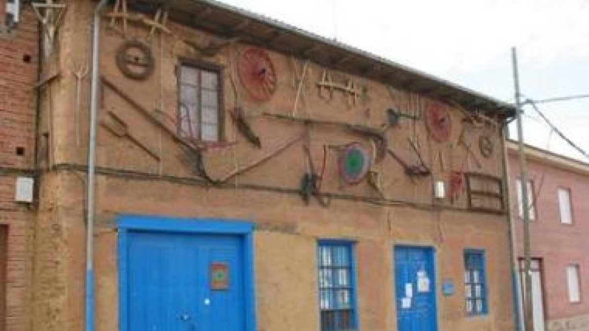 La familia fue alojada en la antigua sede del museo Benigno Eiriz, en imagen de archivo.