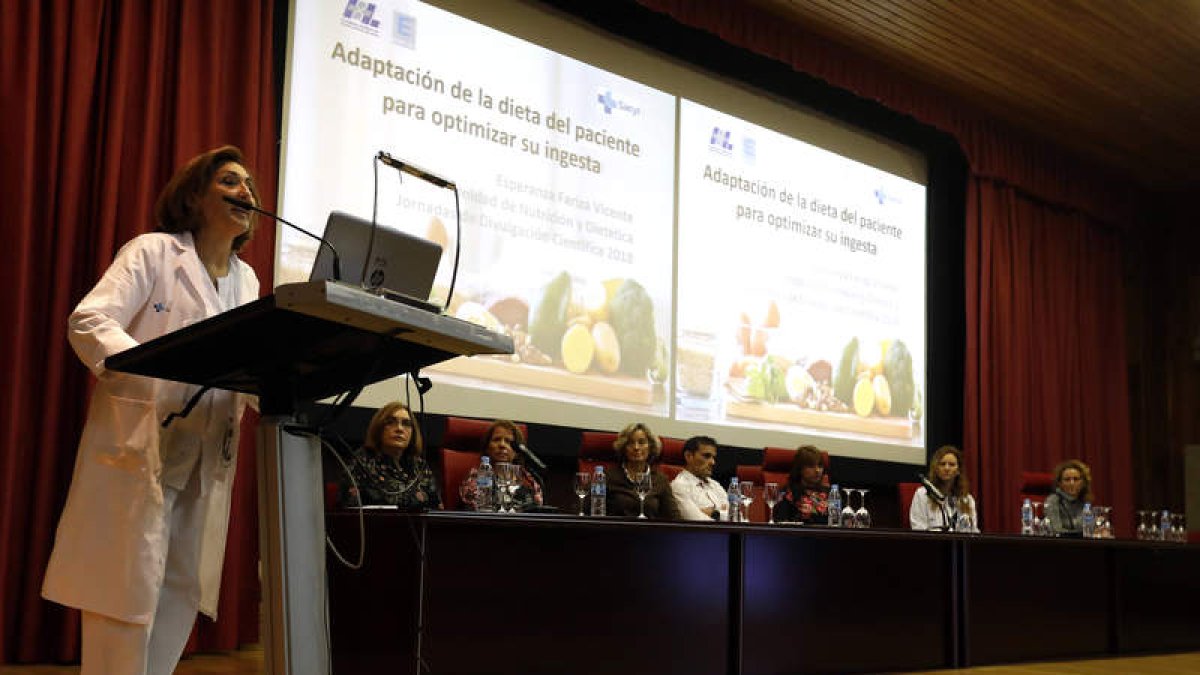 Las terceras jornadas de divulgación de la División de Enfermería del Caule se celebraron ayer. MARCIANO PÉREZ