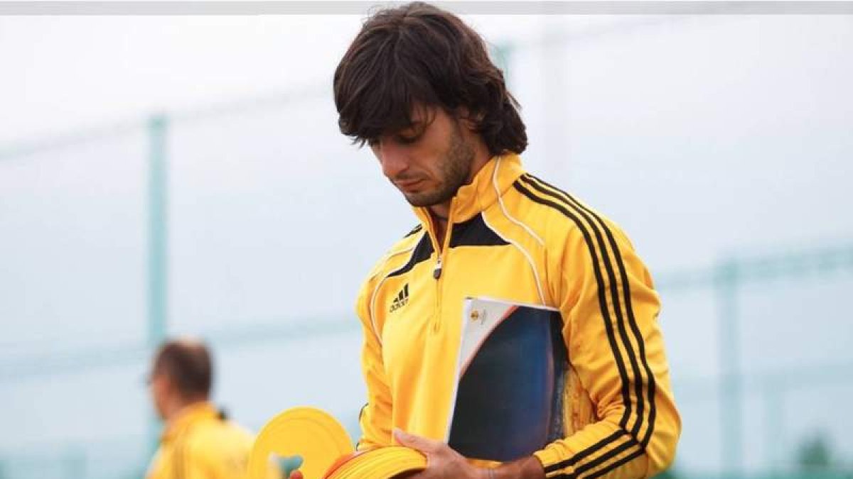 Juan Ferrando, en el Sheriff de Moldavia.