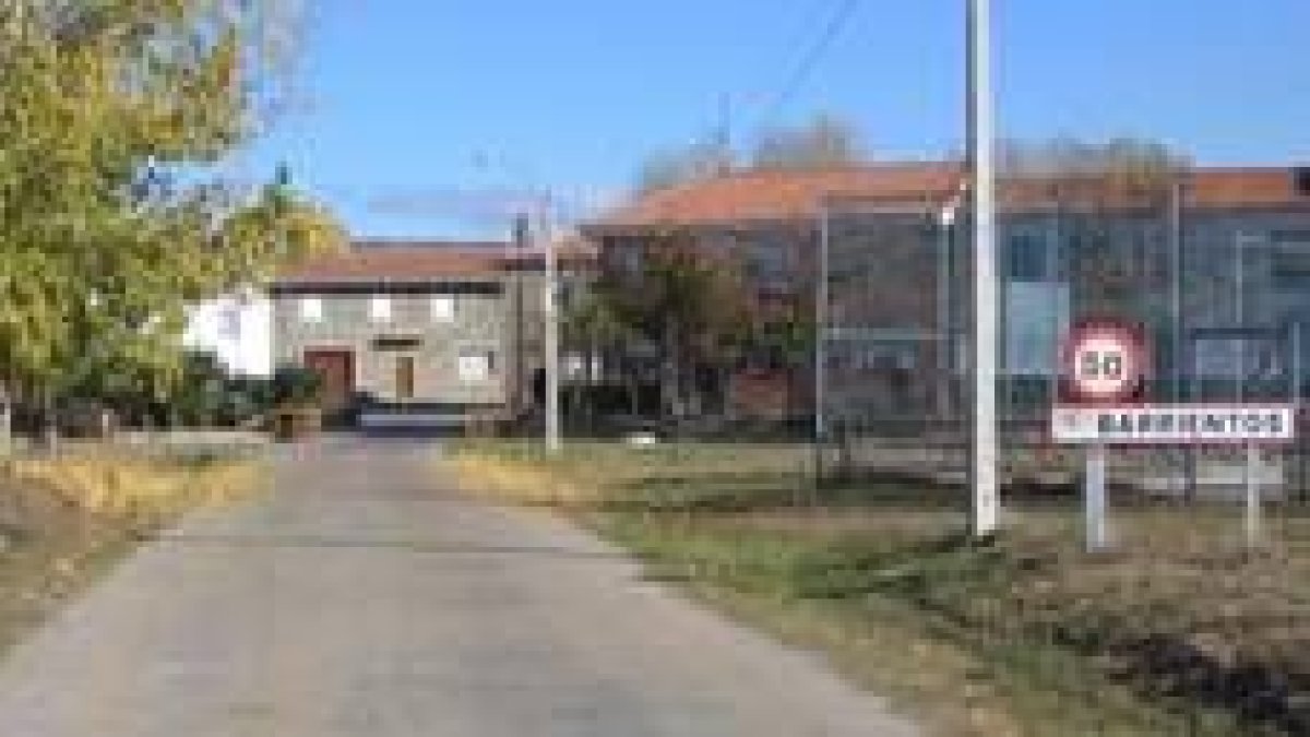 La imagen muestra la localidad de Barrientos, perteneciente al municipio de Valderrey