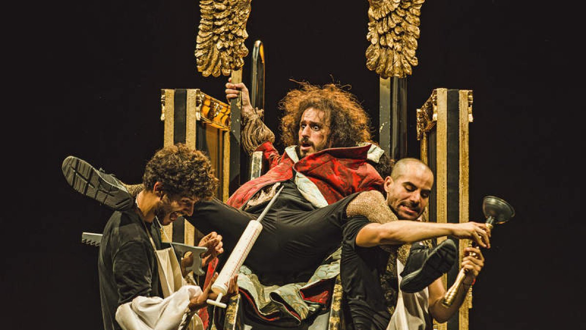 ‘Vive Molière’ es una comedia desenfadada en torno a las obras del genio francés del humor. DL
