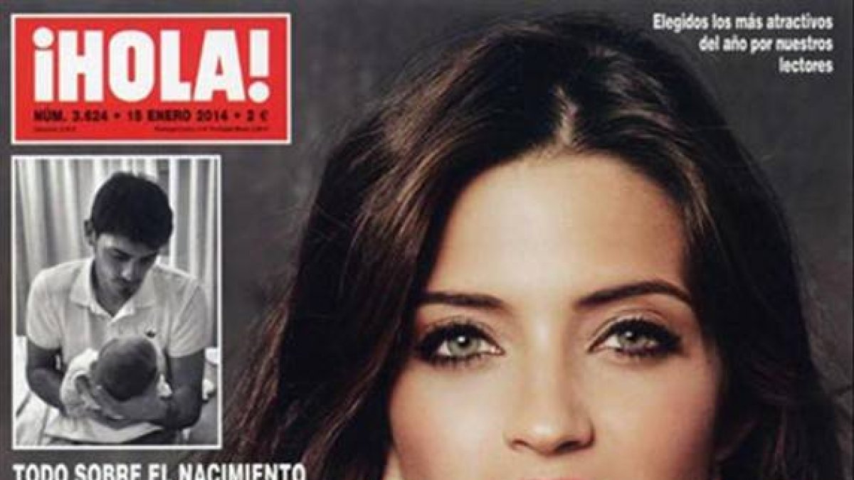 Sara Carbonero, en la portada de '¡Hola!'.