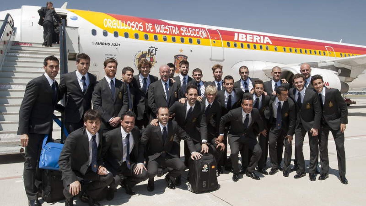 Los integrantes de la selección española de fútbol ya se encuentran en tierras polacas para disputar la Eurocopa.