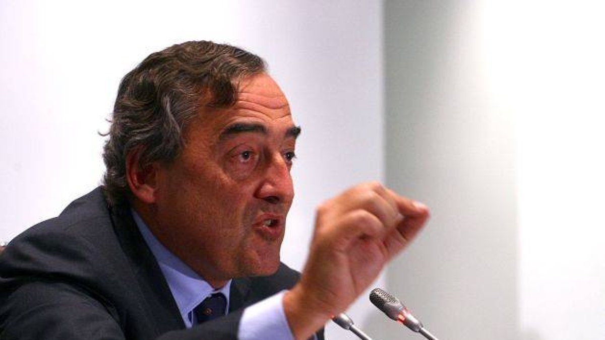 El presidente de la CEOE, Juan Rosell, en una imagen de archivo.
