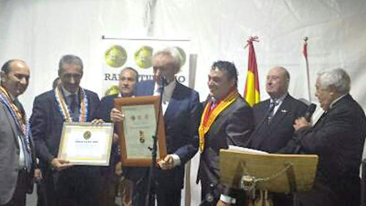 Un momento de la gala de la entrega de premios en Molina.