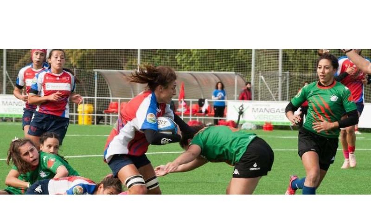 María Casado, galones en el líder Sanse Scrum
