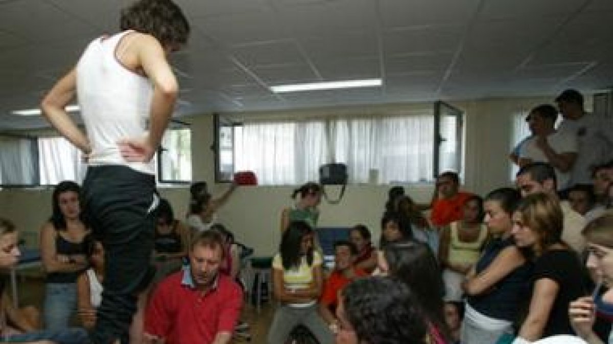 Los alumnos de fisioterapia de Ponferrada también podrán participar en las jornadas.