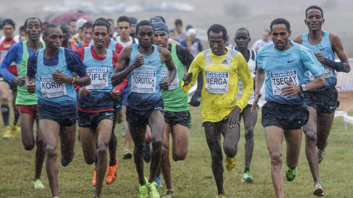 Merga logró su tercer triunfo consecutivo en Atapuerca. Esta vez por delante de Bett.