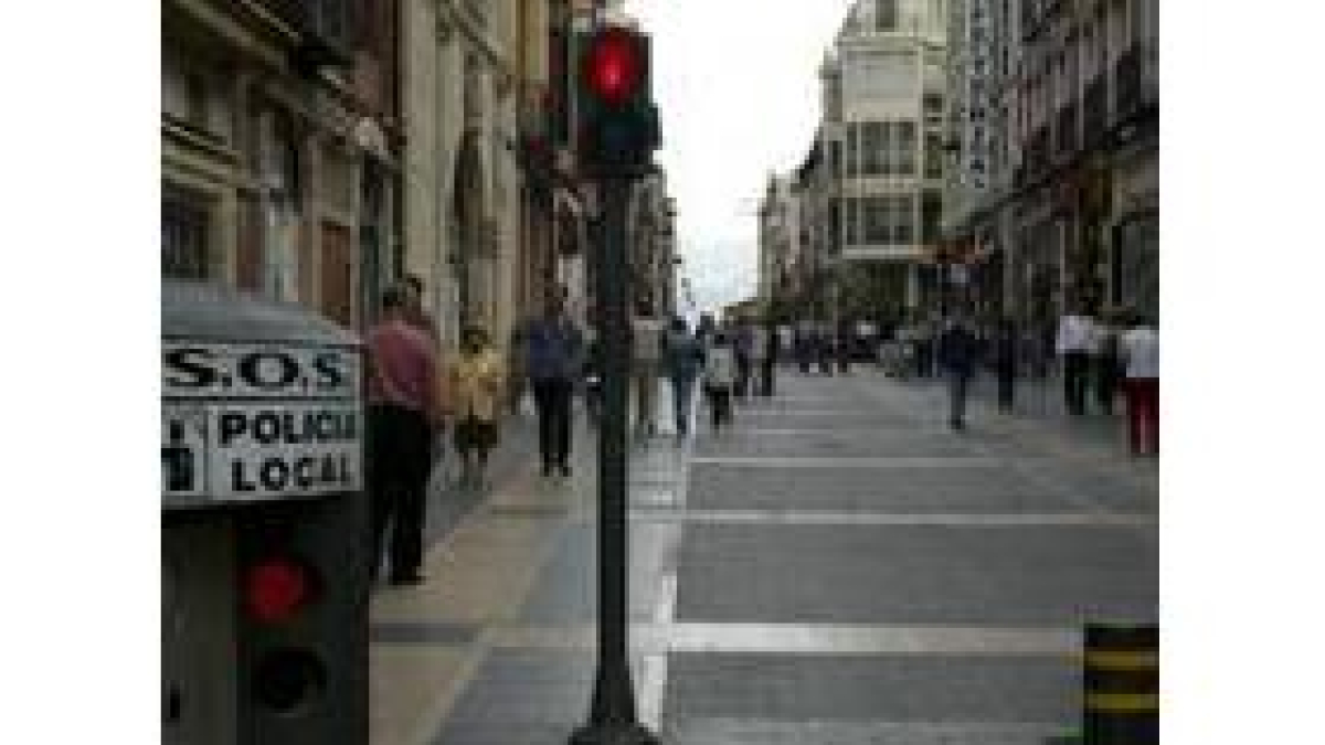 La calle Ancha fue una de las zonas donde se incautaron los perfumes