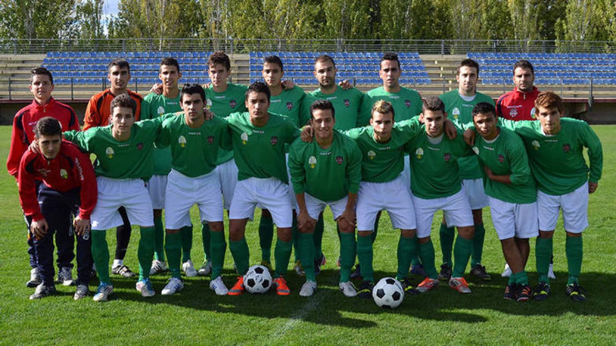 Formación de La Virgen B que milita en la 2.ª División Provincial de Aficionados.