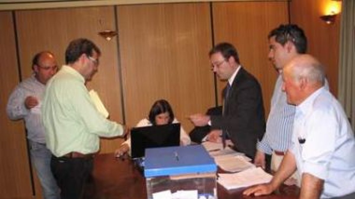 Elecciones del GAL de Riaño celebradas en junio.