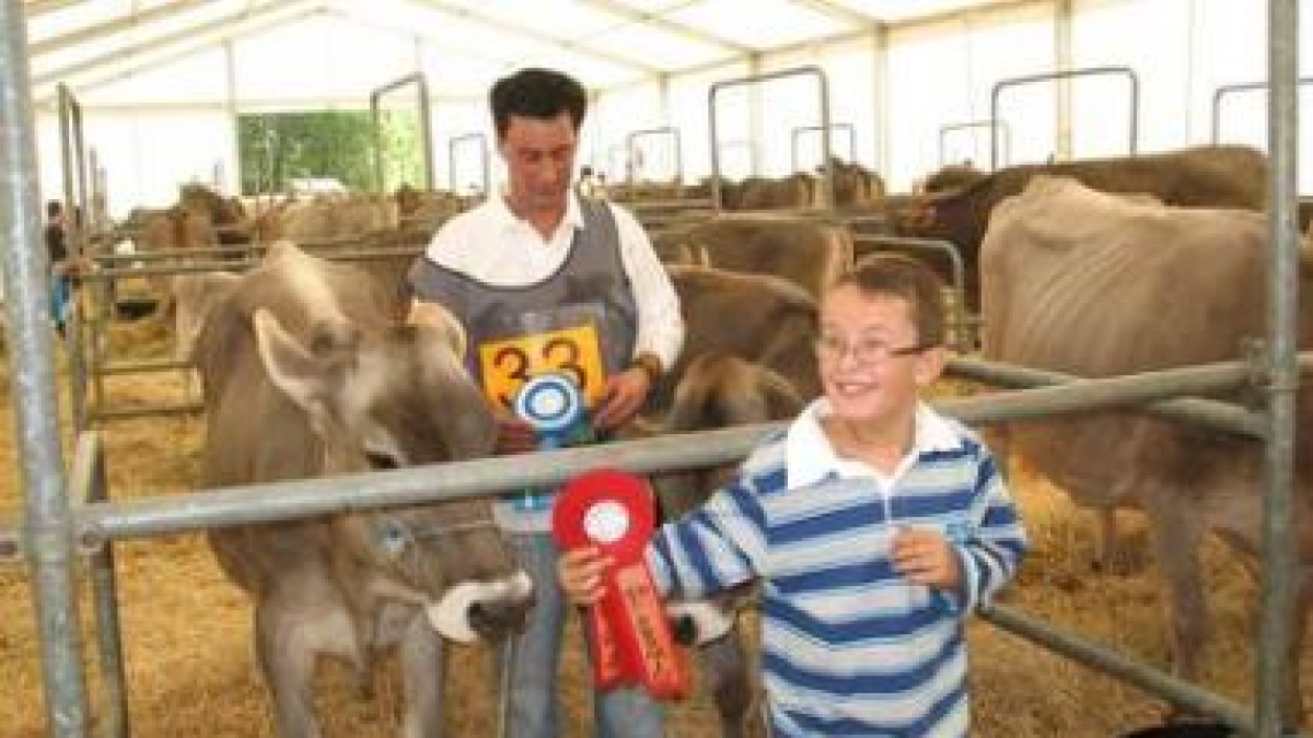 Kely y Nayala, las reses premiadas del ganadero leonés Ángel Luis Villa.