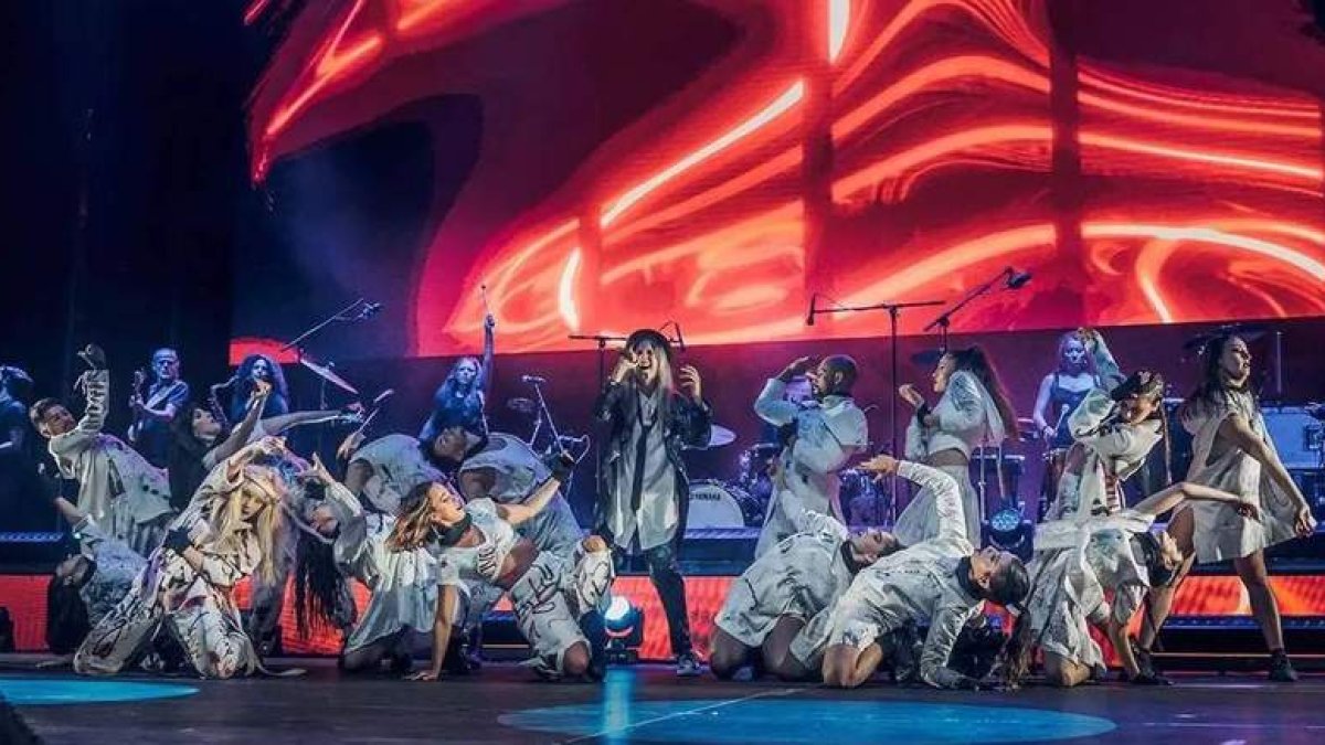 Un momento del espectáculo ‘Mecano Experience’ que hoy llega a León. MECANO EXPERIENCE