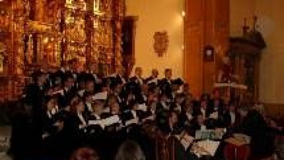 La Capilla Clásica de León, durante uno de sus múltiples conciertos