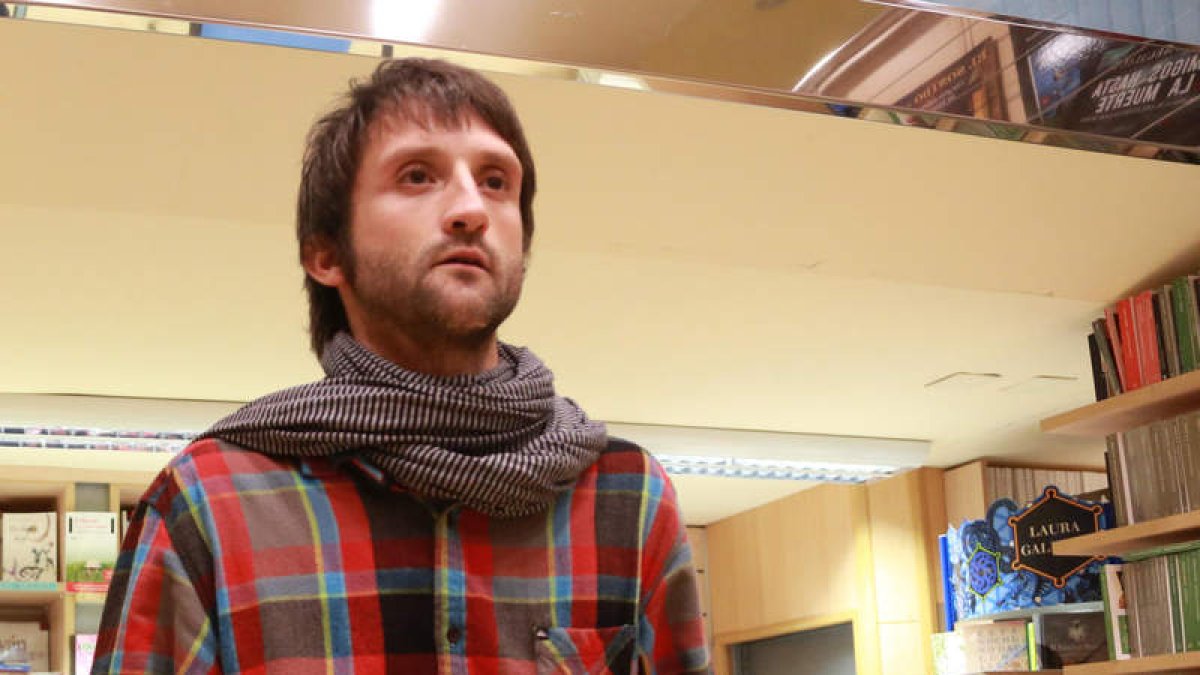 El poeta leonés Jorge Pascual. SECUNDINO PÉREZ