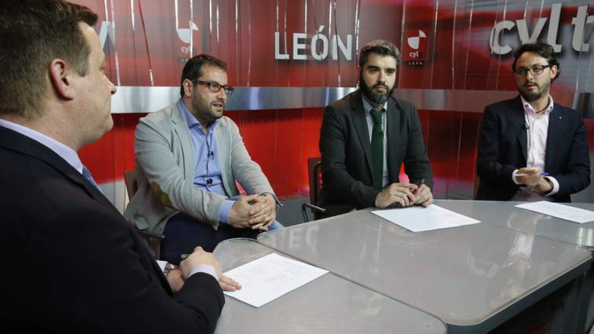 Germán Gavela, Ibán García del Blanco, Roberto Núñez y Álvaro Caballero en El Filandón