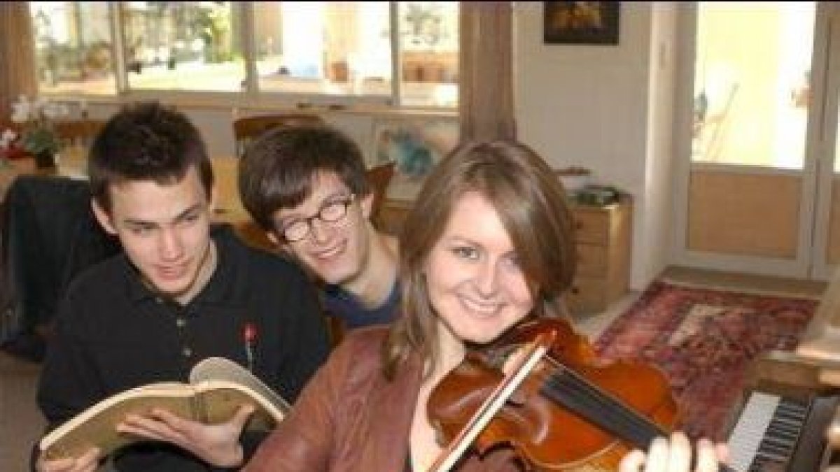 Imagen de archivo de la violinista Natalia Lomeiko