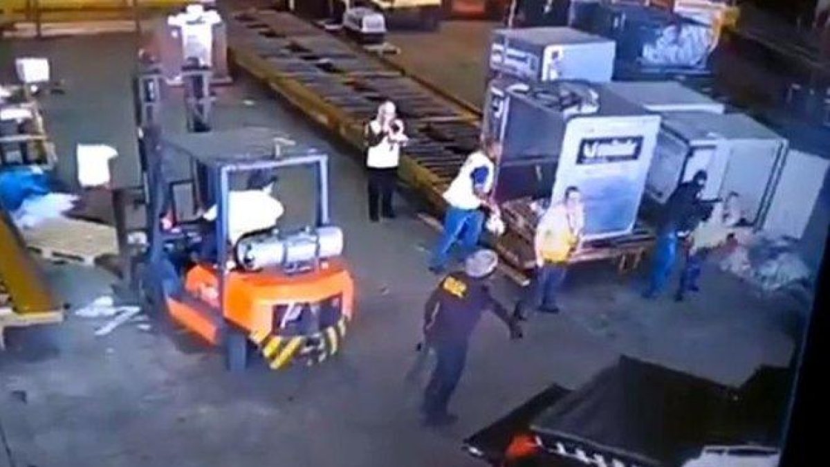 Robo de oro en un aeropuerto de Brasil.