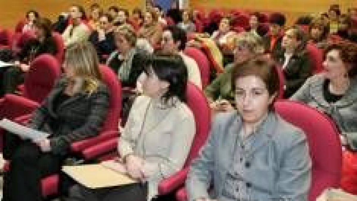 Un momento de la jornada sobre malos tratos, organizada por la Gerencia de Atención Primaria
