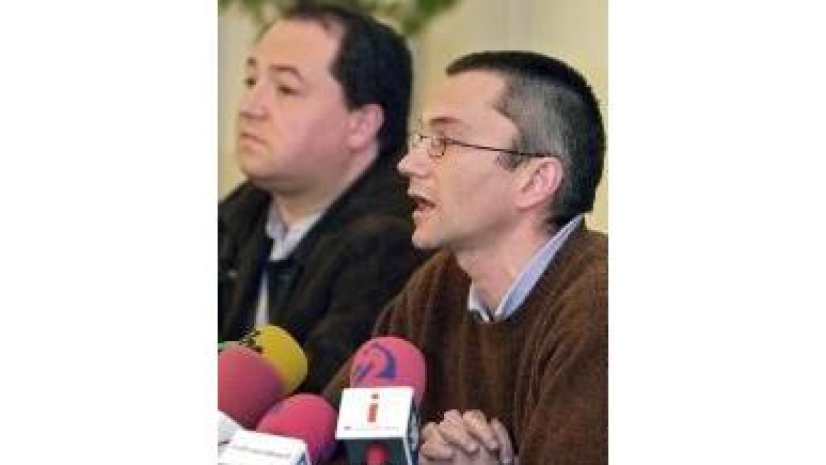Permach durante la rueda de prensa ayer en San Sebastián