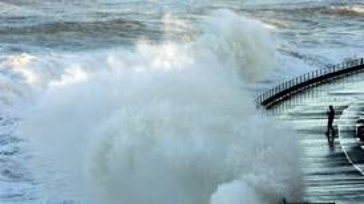 La Costa Norte de Inglaterra sufrió el azote del temporal